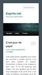 Mobile Screenshot of esprits.net