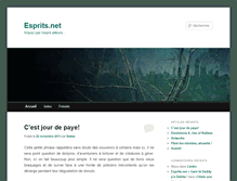 Tablet Screenshot of esprits.net